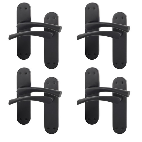 Black internal door - black,