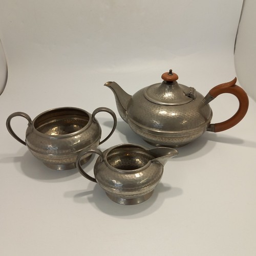 Manor pewter tea set - manor,