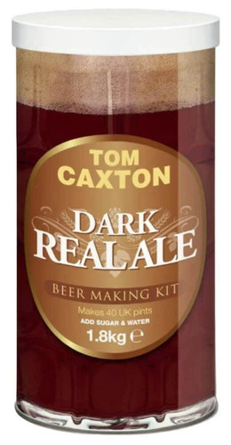Tom caxton dark real ale - caxton,