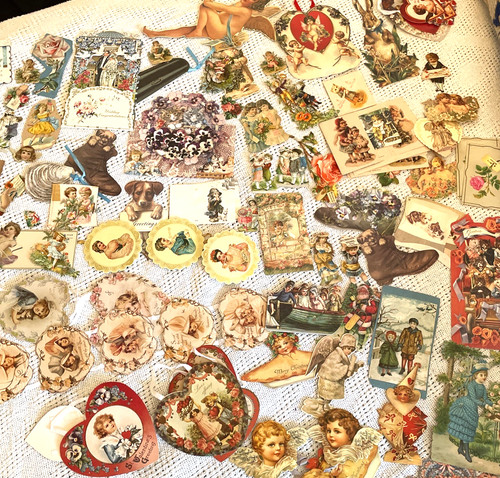 Vintage die cuts victorian - vintage,