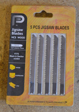 5 x  Packs Jigsaw Blades -
