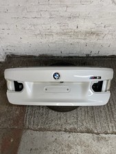 14 - 20 BMW M3 COMPETETION F80 F30 COMPLETE TAILGATE BOOT LID IN MINERAL WHITE