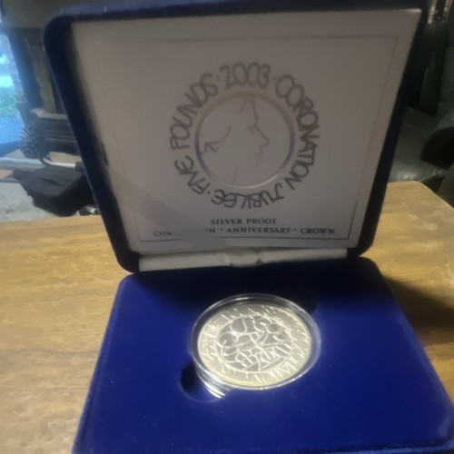2003 five pounds coronation - five,