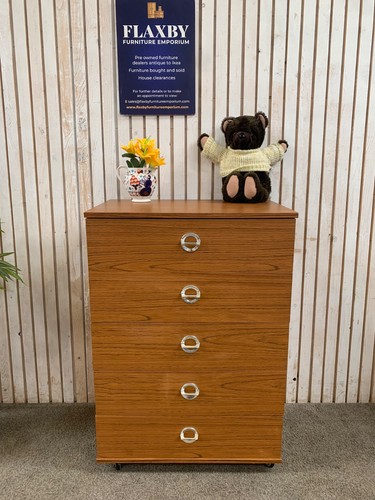 Vintage 1970s tallboy chest - vintage,