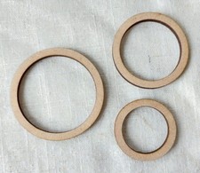 Wooden Cutout Circles Craft
