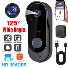 Wireless WiFi Video Smart Doorbell Phone Security Camera Door Bell RING Intercom