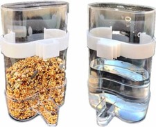 Pet Bird Feeder Food Water