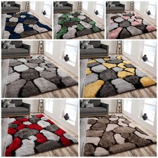 Shaggy Rugs 3D Living Area