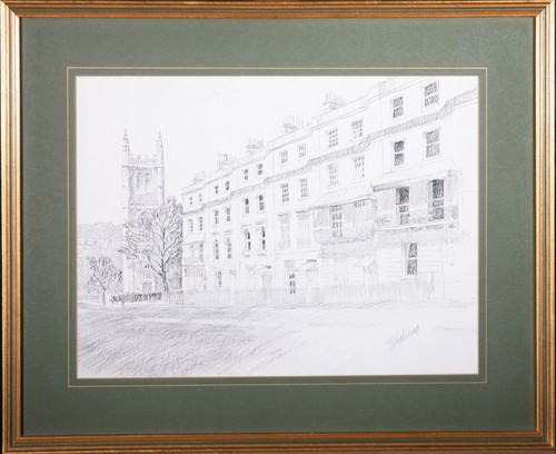Contemporary graphite drawing - contemporary,