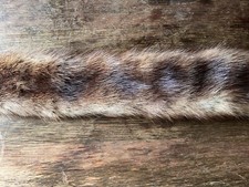 Two Genuine Mink Fur Tippets 