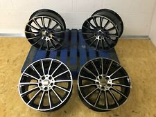 20” Twist Black pol Mercedes Benz c/e/s class c63 Alloy Wheels staggered