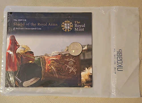 Royal mint 2009 shield of - royal, uk