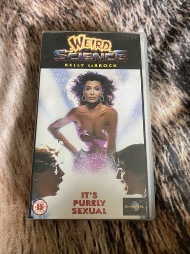 Weird science vhs video - vhs,