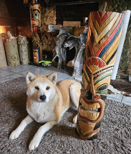 Mask tiki wall decor - mask,