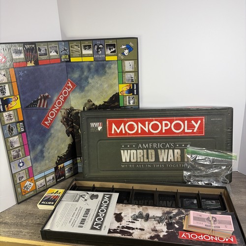 Monopoly world war board - world, ii