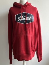 Saltrock Red Hooded Sweatshirt