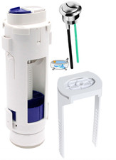 Geberit Ideal Standard Replacement Twico Toilet Flush Valve, Button Set & Bridge