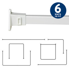 Croydex Shower Curtain Rail
