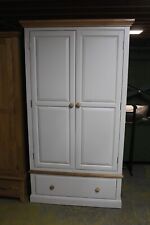 KETTLE DOUGLAS DOUBLE WARDROBE IN CREAM & OAK