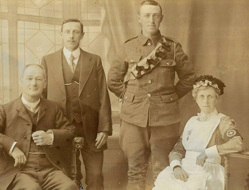 Ww1 rppc photo british - rppc,