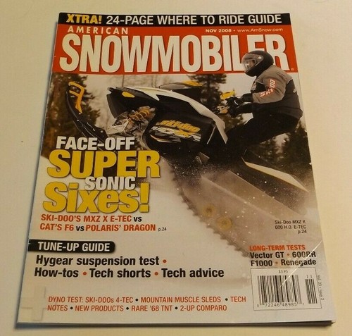 American snowmobiler november - snowmobiler,
