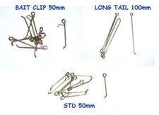 DCA BAIT CLIP LONG TAIL WIRE LOOPS BREAKAWAY GRIP LEAD WEIGHT MOULD 3 4 5 6 7oz 