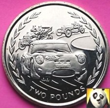 1996 Scarce ISLE OF MAN £2