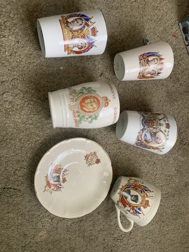 Royal coronation memorabilia