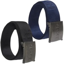 Bench Mens Designer Canvas Belt for Jeans Plain Colours with Clip Buckle Belts