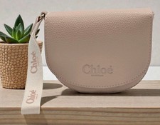 Chloe Parfum Pink Pebbled Faux