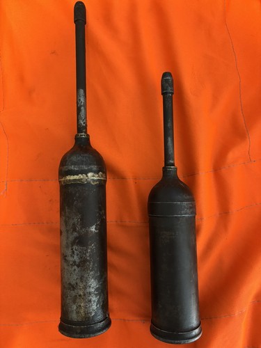 Metal grease guns used - grease,