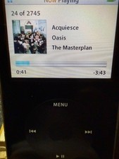 Apple iPod Classic Video Generation 5. Black 30GB  Refurbished