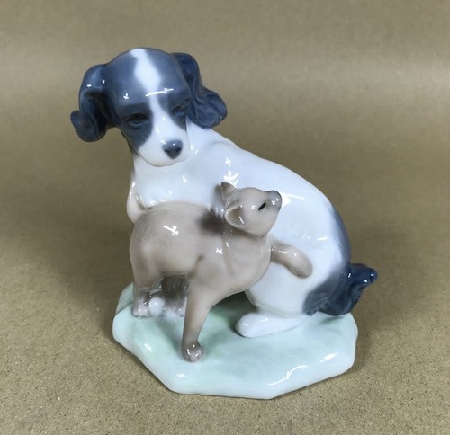 Lladro beautiful dog and cat - lladro.!,