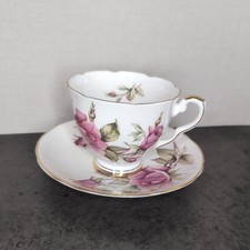 Vintage Royal Stafford First Love Tea Cup and Saucer .