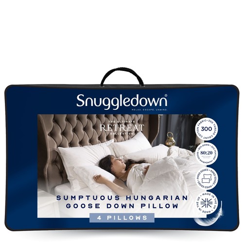 Hungarian goose down pillow - hungarian,