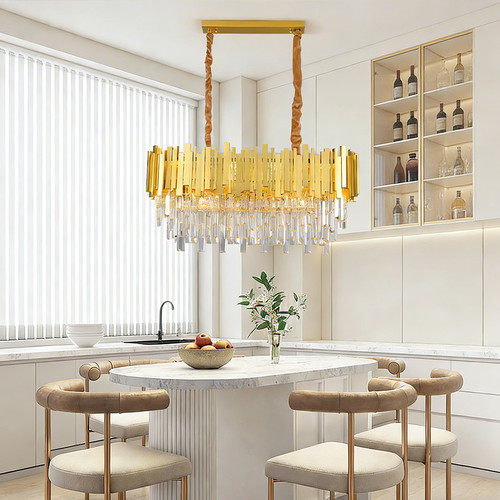 Luxury chandelier gold ceiling - luxury,