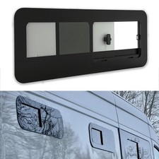 Left Passenger Side 880x340mm Universal Camper Van RV Sliding Opening Windows