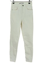 ZARA Trafaluc White Jeans size