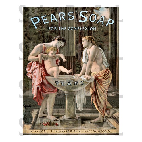 Pears soap retro - soap,