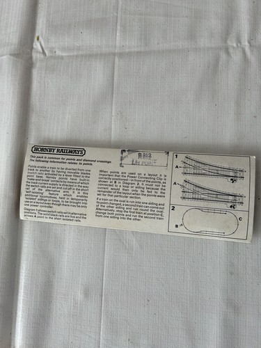 Hornby r612 point track - hornby,