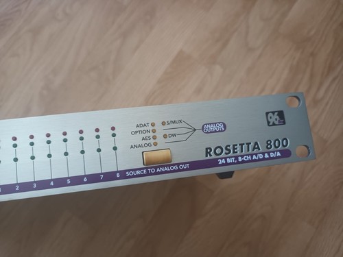 Apogee rosetta 800 96k - rosetta,