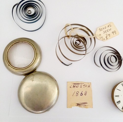 Chester pocket watch spares - pocket,
