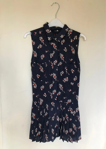 Topshop navy blue - topshop, polka