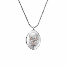 Clogau Welsh Silver & 9ct Rose