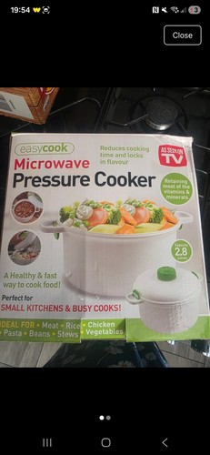 Microwave pressure cooker - microwave,