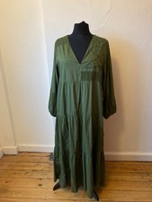 Zara  Cotton Green Tiered