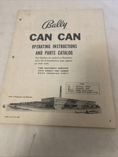 Bally  - Can Can - Pin  Ball