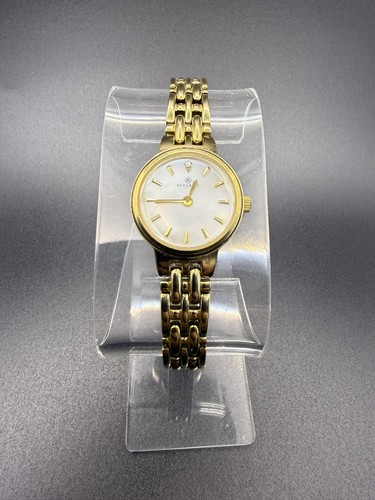 Accurist ladies gold watch - ladies,