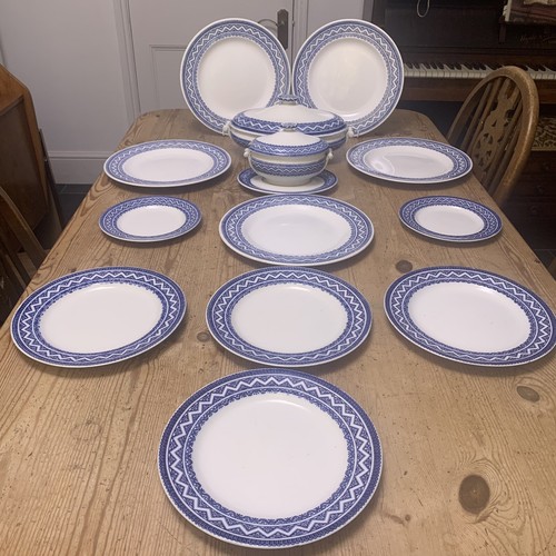 Antique wedgwood blue white - antique,