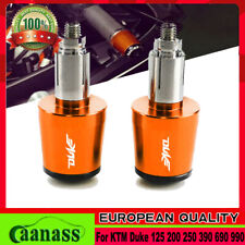 For KTM Duke 125 200 250 390 690 990 Motorcycle Aluminum Handlebar Bar End Plug
